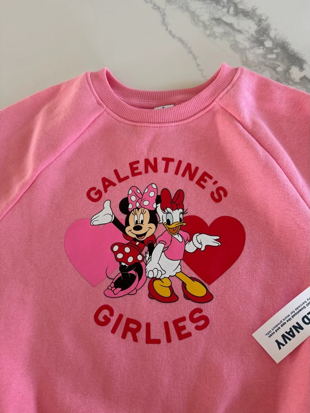 Minnie and Daisy Toddler Girls’ Sweatshirt and Leggings Size 3
